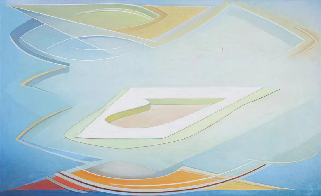 The Harris Group of Seven Paintings: A Canadian Art Legacy - Intimations - 1943 by Lawren Harris