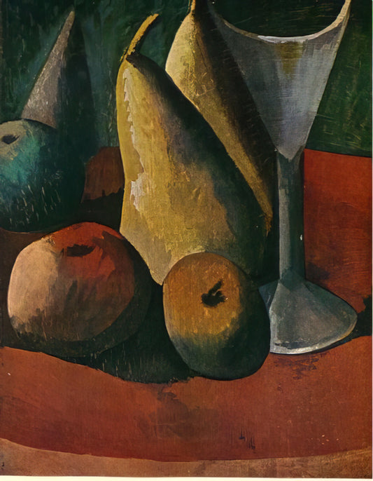 The Mastery of the Picasso Artist Painting: A Definitive Guide to a 20th-Century Titan - Glass and fruits by Pablo Picasso