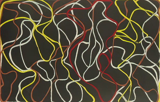 The Minimalist Alchemy of Brice Marden: Understanding the Brushed Aluminum Print - Beyond Eagles Mere 2 - 2001 by Brice Marden