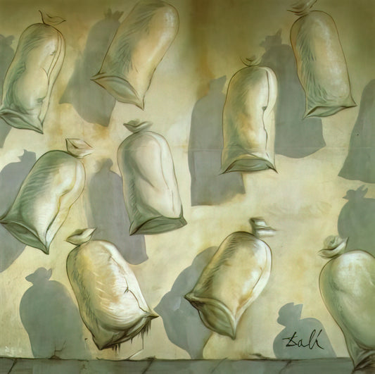 The Persistence of Memory Poster: A Guide to Salvador Dalí's Iconic Masterpiece - SET DESIGN FOR THE BALLET LOS SACOS DEL MOLINERO 2 by Salvador Dali
