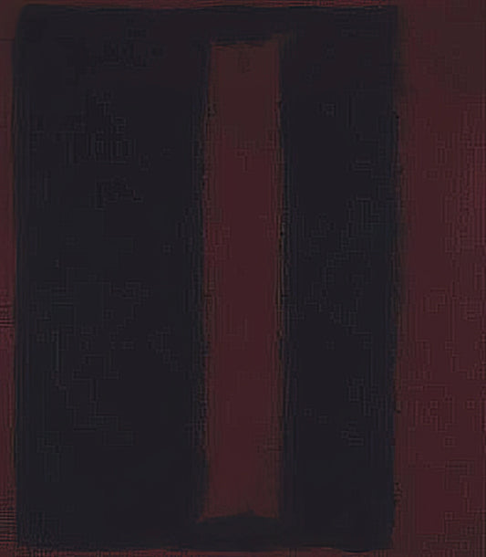 The Phillips Collection Rothko: A Masterpiece of Color and Emotion in Washington - Black on Maroon - 1959 by Mark Rothko