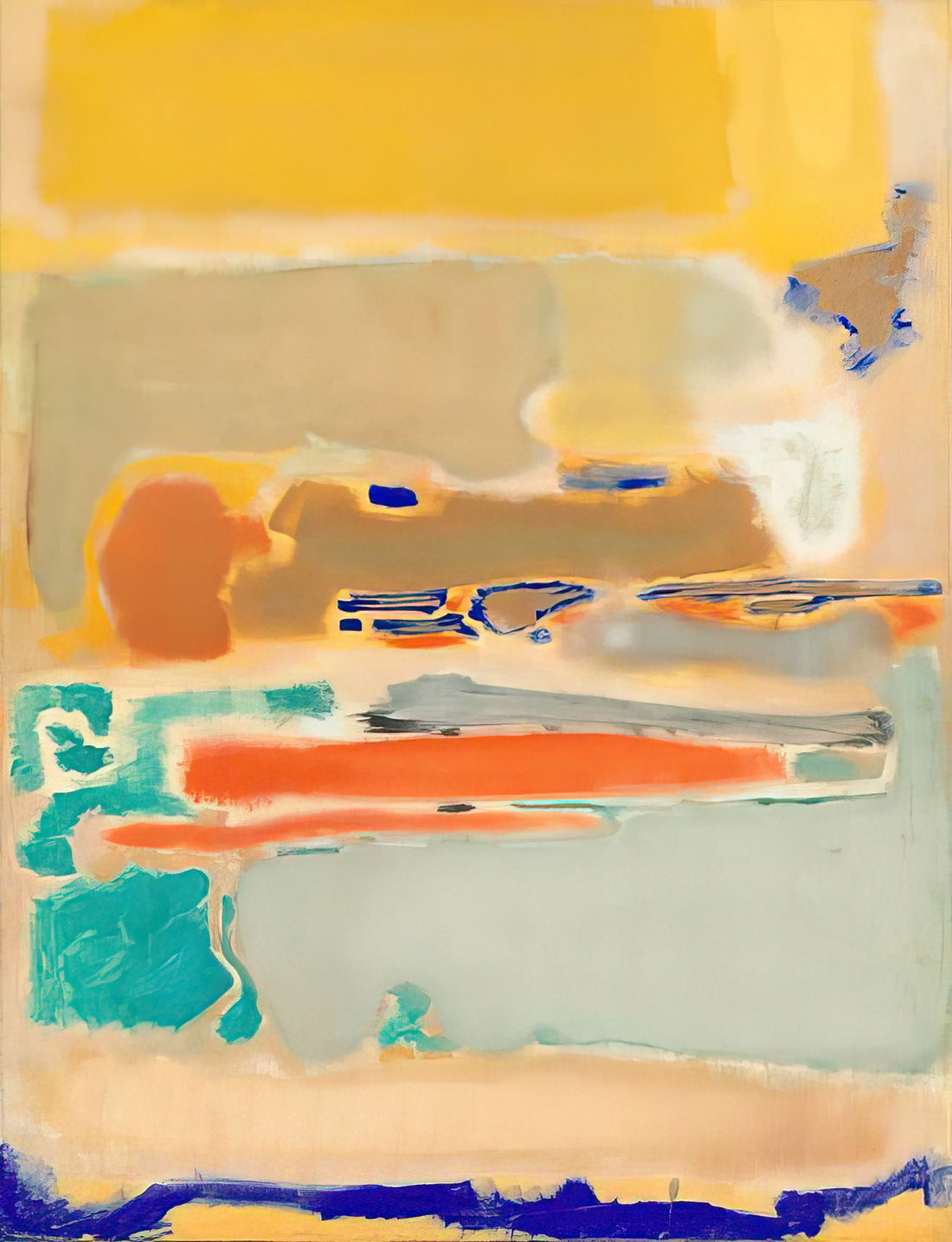 The Profound Legacy of Rothko Artwork: A Guide to Color Field Mastery - Multiform - 1948 by Mark Rothko