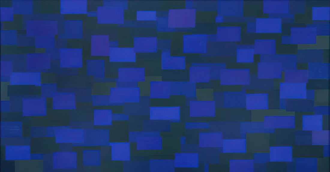 The Pure Vision of Ad Reinhardt: A Deep Dive into "Art as Art" - Number 88 Blue - 1950 by Ad Reinhardt