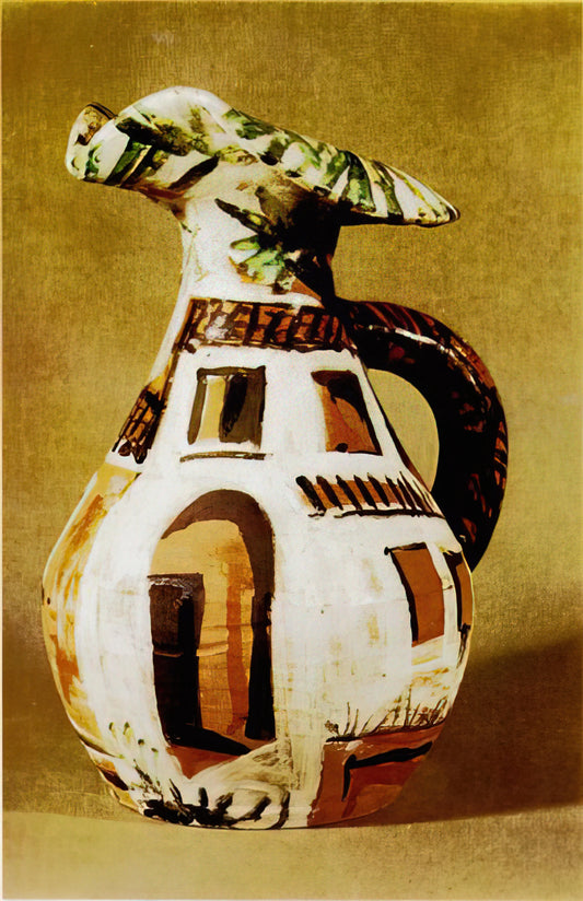 The Rest of Picasso: Exploring the Lesser-Known Masterpieces of a Revolutionary Artist - Jug with handle by Pablo Picasso