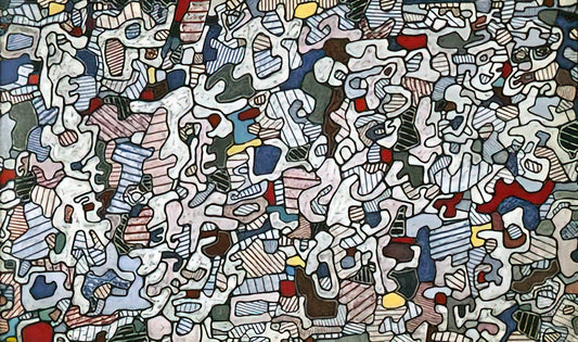 The Singular Vision of Artist Dubuffet: A Master of Art Brut - L HOURLOUPE 1966 by Jean Dubuffet