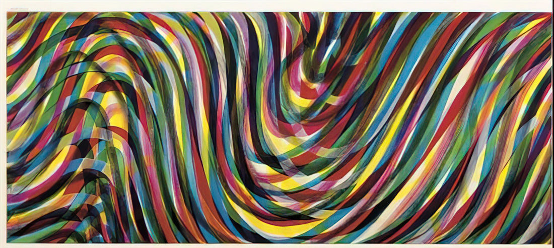 The Sol LeWitt Collection: A Guide to Conceptual Art Prints and Their Enduring Legacy - Horizontal Wavy Lines by Sol LeWitt