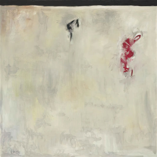 Theodoros Stamos Framed Canvas Print: A Collector's Guide to Abstract Expressionist Art - October Field - 1960 by Theodoros Stamos