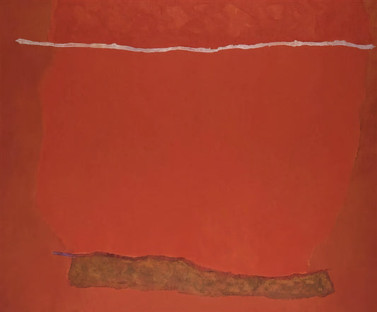 Theodoros Stamos: The Abstract Expressionist Pioneer of Greek-American Art - Infinity Field, Lefkada Series - Color Field Painting by Theodoros Stamos