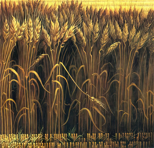 Thomas Hart Benton Paintings: The American Regionalist Master's Enduring Legacy - WHEAT by Thomas Hart Benton