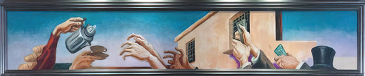 Thomas Hart Benton Paintings: The American Regionalist's Monumental Legacy - OUTREACHING HANDS 1931 by Thomas Hart Benton