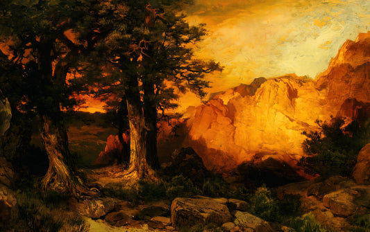 Thomas Moran Prints for Sale: A Collector's Guide to the Master of American Landscape - The Grand Canyon by Thomas Moran