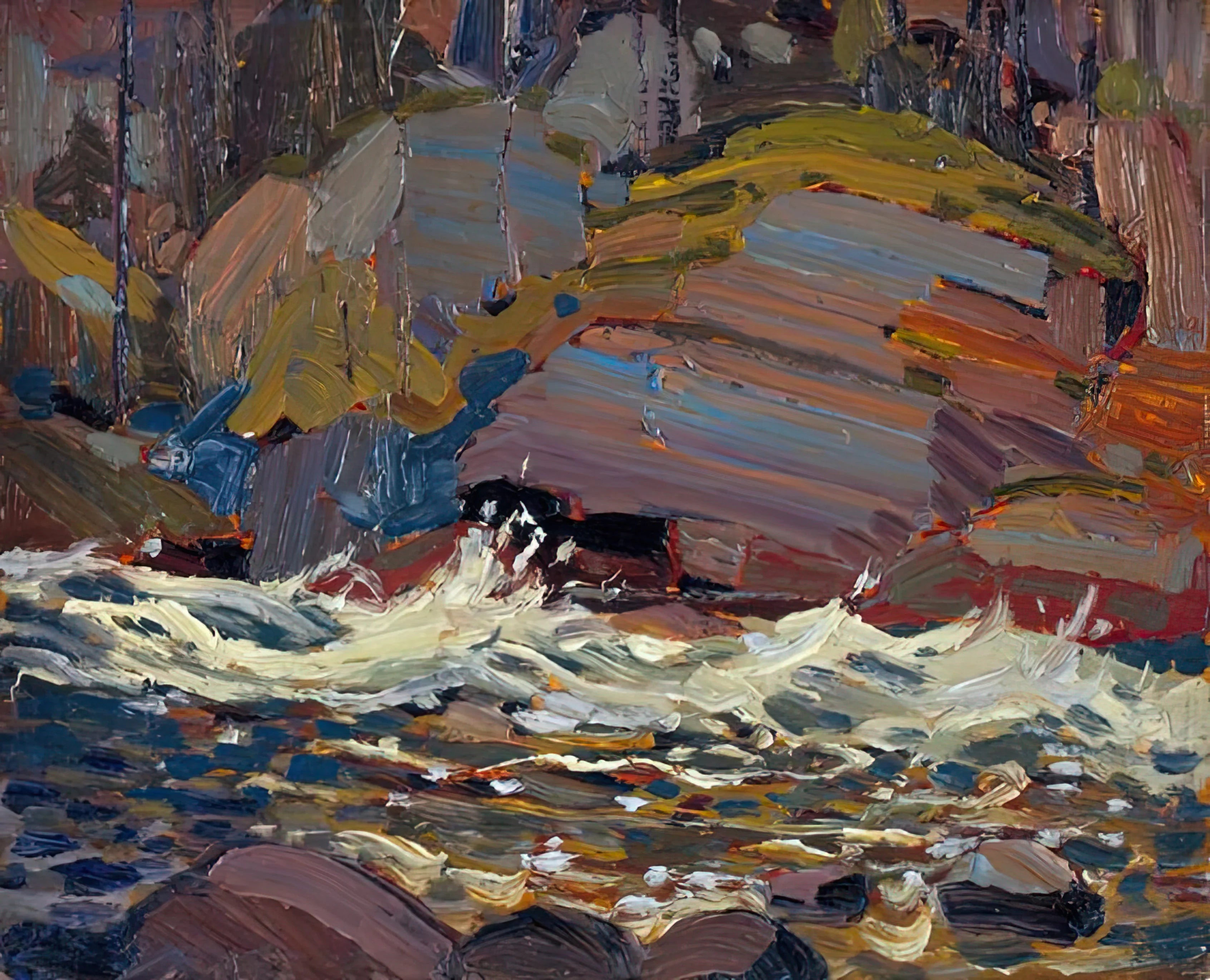 Tom Thomson Northern River Print: A Masterpiece of Canadian Wilderness ...
