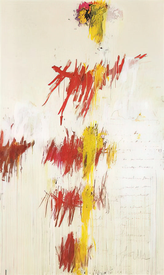 Understanding Cy Twombly Painting Cost: A Collector's Guide to Market Value and Accessible Alternatives - Quattro Stagioni II. Primavera by Cy Twombly