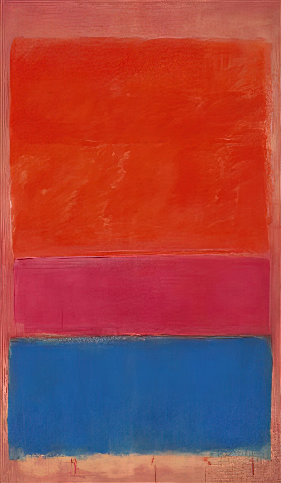 Understanding Rothko: A Guide to the Artist's Color Field Masterpieces - No. 1 Royal Red and Blue - 1954 by Mark Rothko