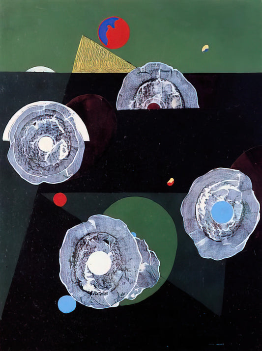 Unmasking the Dreamscapes: Max Ernst's Une Semaine de Bonté and the Surrealist Narrative - Scallops flower by Max Ernst