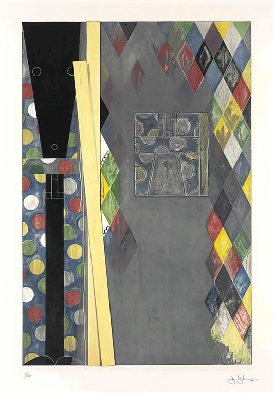 Unpacking Jasper Johns's Work: A Revolutionary Legacy in Post-War Art - BUSHBABY 2004 by Jasper Johns