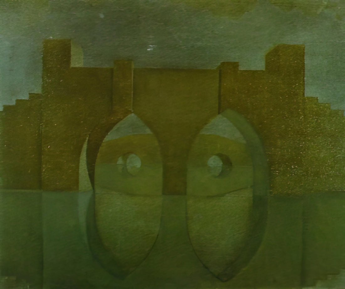 Unveiling the Legacy: The Gala Salvador Dalí Foundation - UNTITLED BRIDGE WITH REFLECTIONS SKETCH FOR A DUAL IMAGE PICTURE UNFINISHED by Salvador Dali