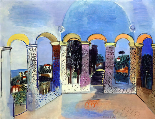 Unveiling the Price: What is Raoul Dufy's Most Expensive Painting? - ARCADES AT VALLAURIS 1927 by Raoul Dufy