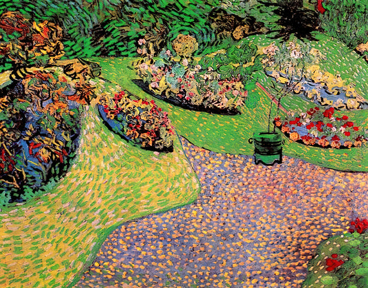 Van Gogh Posters Framed: A Curator's Guide to Museum-Quality Art Prints - Garden in Auvers by Vincent van Gogh