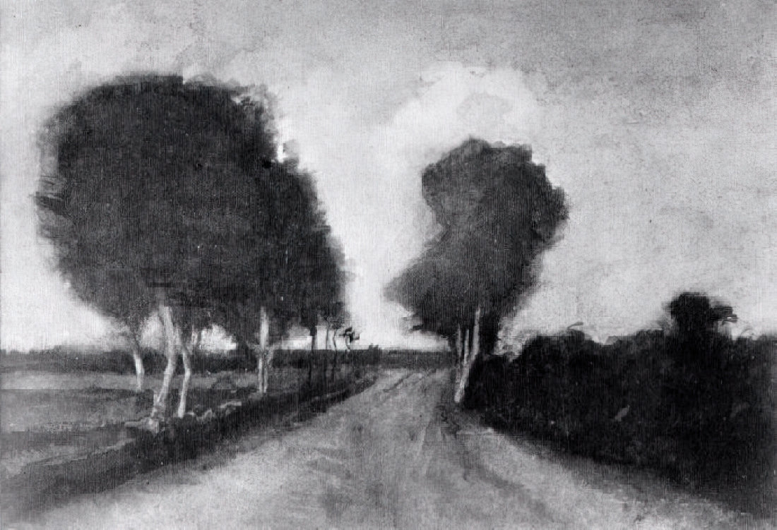 Van Gogh Prints and Posters: A Curator's Guide to Collecting Museum-Quality Reproductions - Country Lane with Trees by Vincent van Gogh