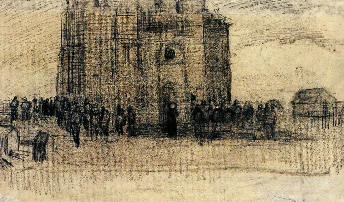 Van Gogh Prints on Canvas: A Curator's Guide to Museum-Quality Art in Your Home - Sale of Building Scrap by Vincent van Gogh