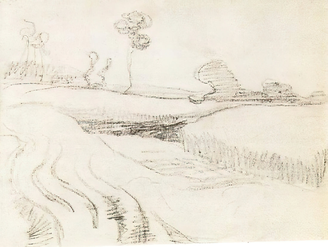 Van Gogh Prints: A Curator's Guide to Owning Museum-Quality Art - Little Stream Surrounded by Bushes by Vincent van Gogh