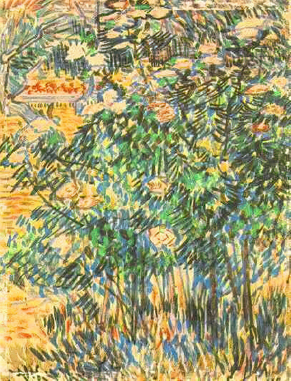 Van Gogh's Couples: The Emotional Power of Relationships in His Art - Flowering Shrubs by Vincent van Gogh