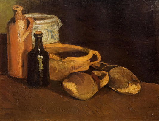 Van Gogh's Starry Night: An In-Depth Analysis of the Masterpiece and Its Legacy - Still Life with Clogs and Pots by Vincent van Gogh