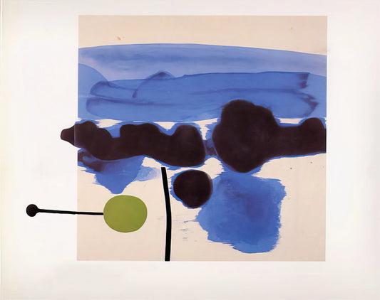Victor Pasmore Prints for Sale: A Collector's Guide to the Abstract Pioneer's Legacy - THE PASSION FLOWER 1986 by Victor Pasmore