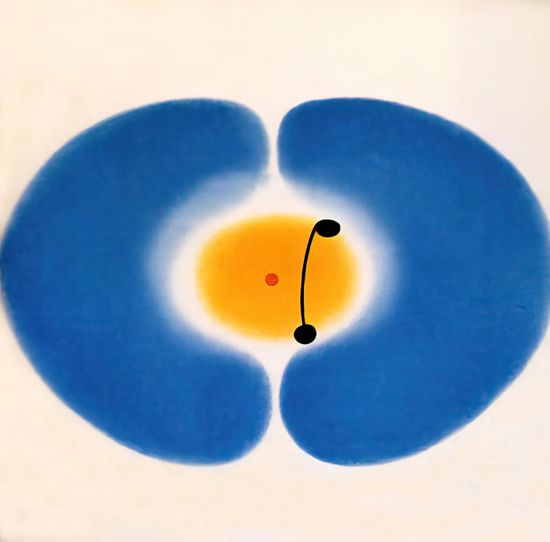 Victor Pasmore: The Revolutionary British Artist Who Redefined Modernism - BLUE MANDALA 1978 by Victor Pasmore