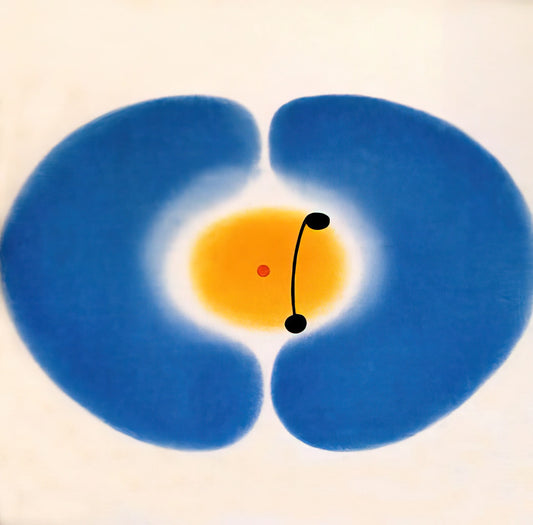 Victor Pasmore: The Revolutionary British Artist Who Redefined Modernism - BLUE MANDALA 1978 by Victor Pasmore