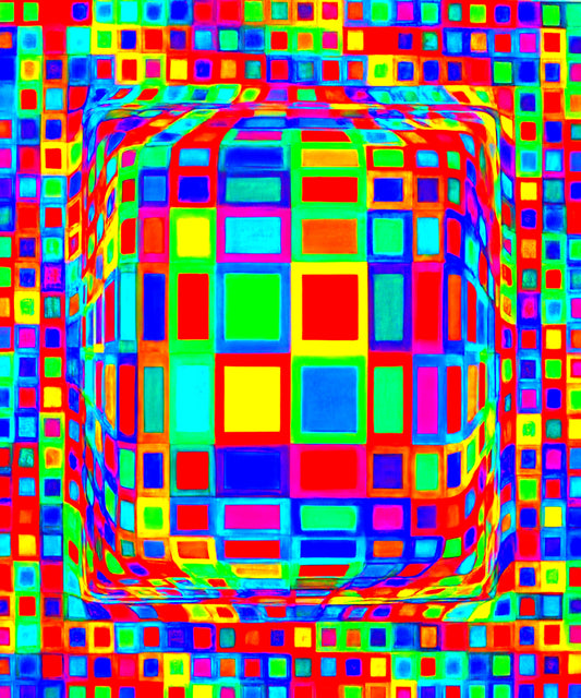 Victor Vasarely Art Prices: A Collector's Guide to Value, Investment, and Market Trends - OND-DVA - Op Art by Victor Vasarely