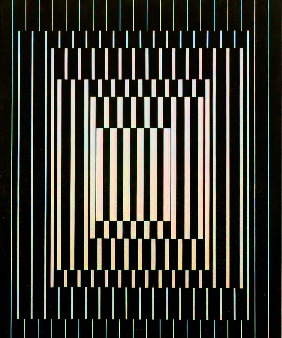 Victor Vasarely Signed Prints: Authenticity, Value, and Collector's Guide - Bora III - 1964 by Victor Vasarely