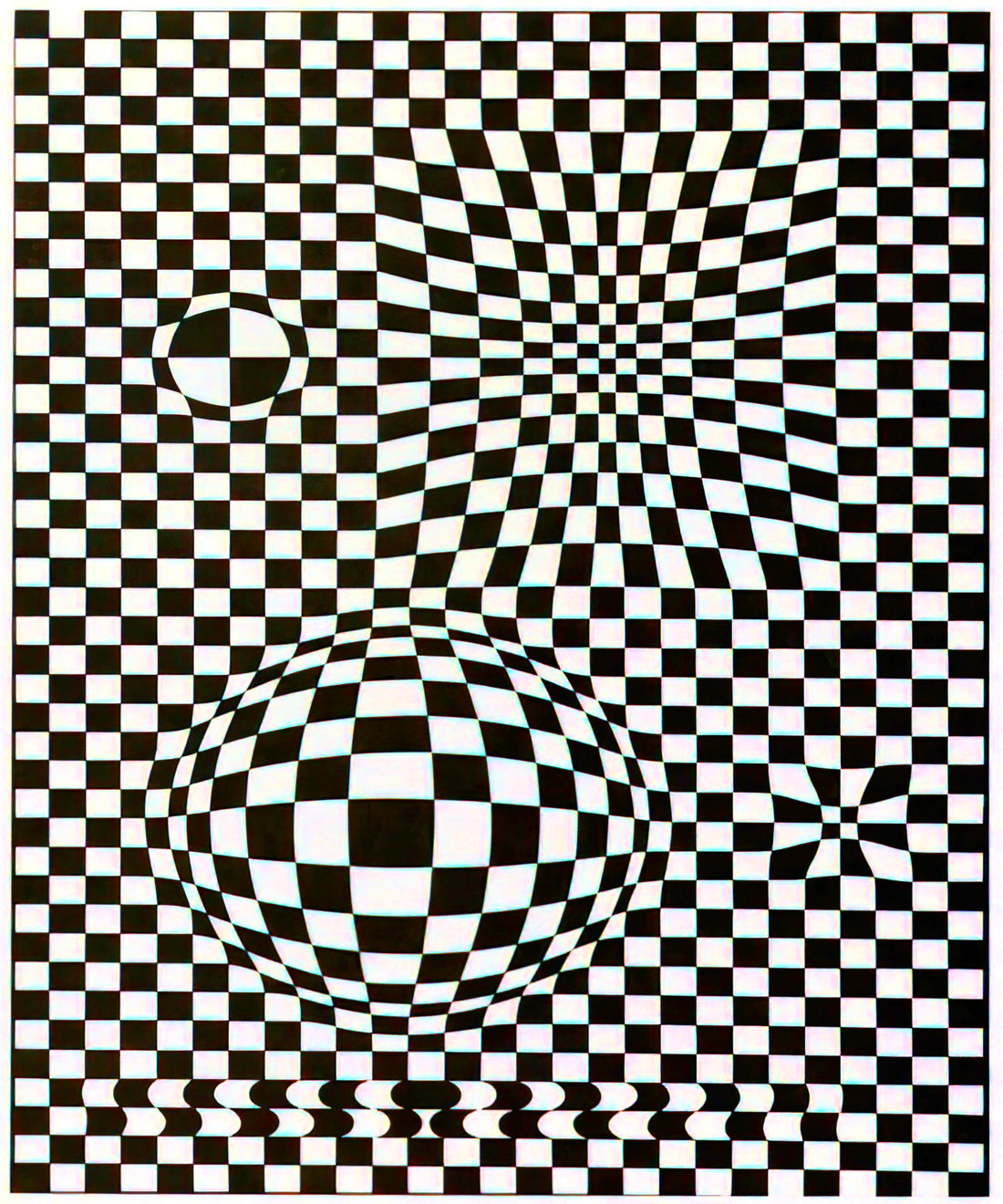 Victor Vasarely for Sale: A Guide to Acquiring Op Art Masterpieces - Vega - 1957 by Victor Vasarely