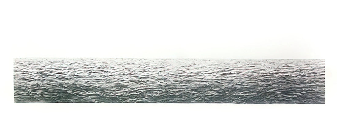 Vija Celmins: The Meditative Precision of Nature's Infinite Patterns - UNTITLED OCEAN 1972 by Vija Celmins