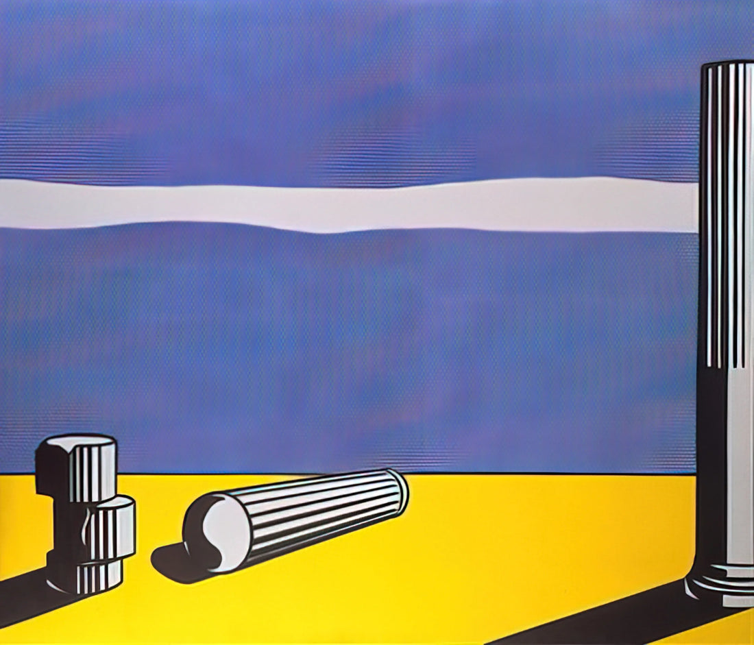 WHAAM! Roy Lichtenstein Poster: The Iconic Pop Art Masterpiece Explained - RUINS 1965 by Roy Lichtenstein