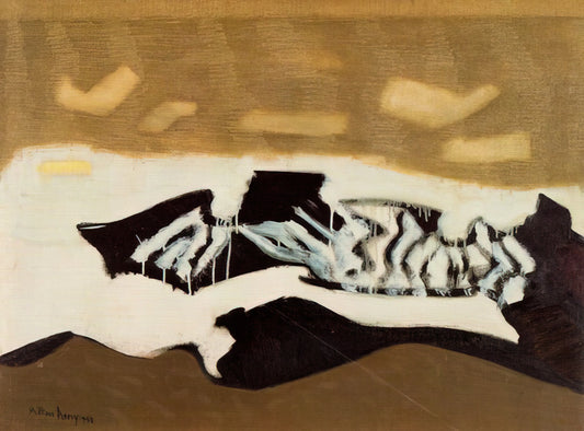 Wadsworth Atheneum Milton Avery: Exploring the Museum's Connection to the American Modernist - Breaking Sea - 1952 by Milton Avery