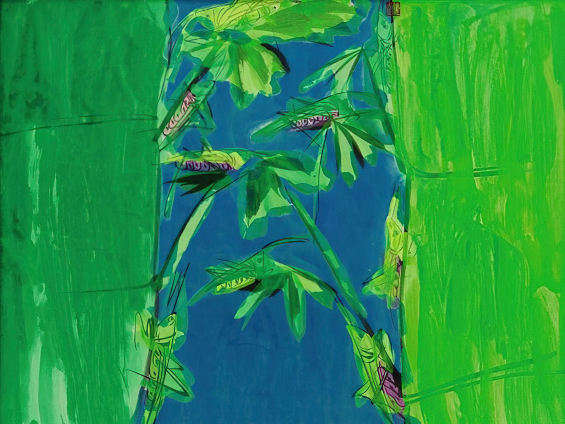 Walasse Ting Posters for Sale: A Collector's Guide to His Vibrant Art Prints - Early Summer - 1980 by Walasse Ting