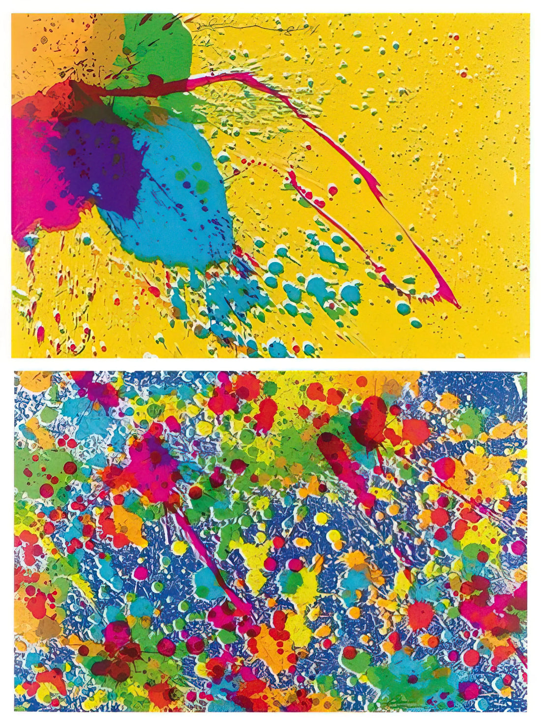 Walasse Ting: The Vibrant Visionary of Color and Movement - Morning Series - 1974 by Walasse Ting