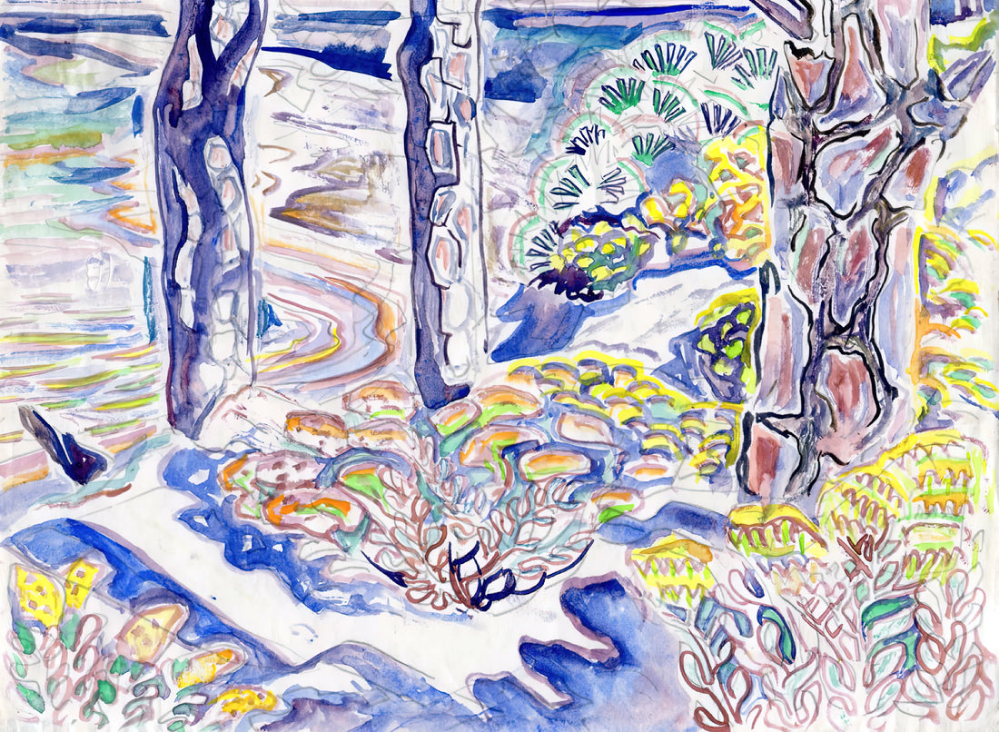 Walter Anderson Watercolor: The Visionary Art of a Southern Modernist - Walter Anderson by Walter Anderson