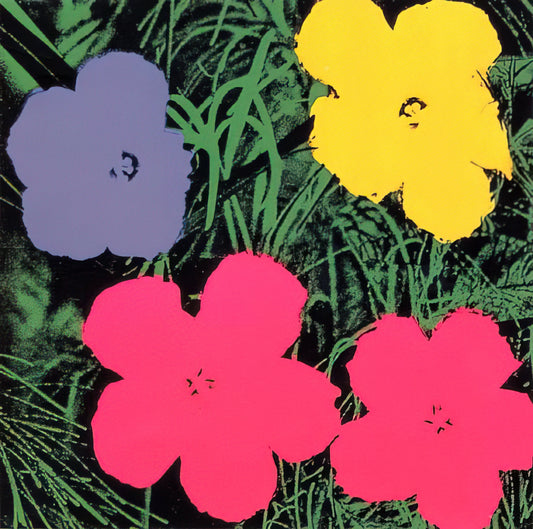 Warhol Butterfly Print: A Guide to the Pop Art Master's Floral Icon - Flowers by Andy Warhol