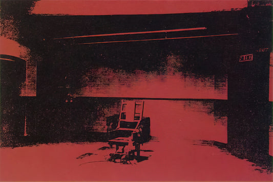 Warhol and Jon Gould: The Final Muse in the Pop Art Icon's Private World - Early electric chair by Andy Warhol