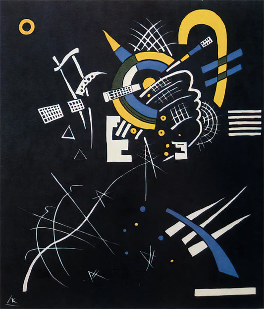 Wassily Kandinsky: The Visionary Pioneer of Abstract Art and His Enduring Legacy - SMALL WORLDS VII 1922 by Wassily Kandinsky