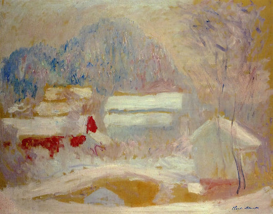 Water Lilies Art: A Deep Dive into Monet's Iconic Series and Its Enduring Legacy - Norwegian Landscape, Sandviken by claude monet