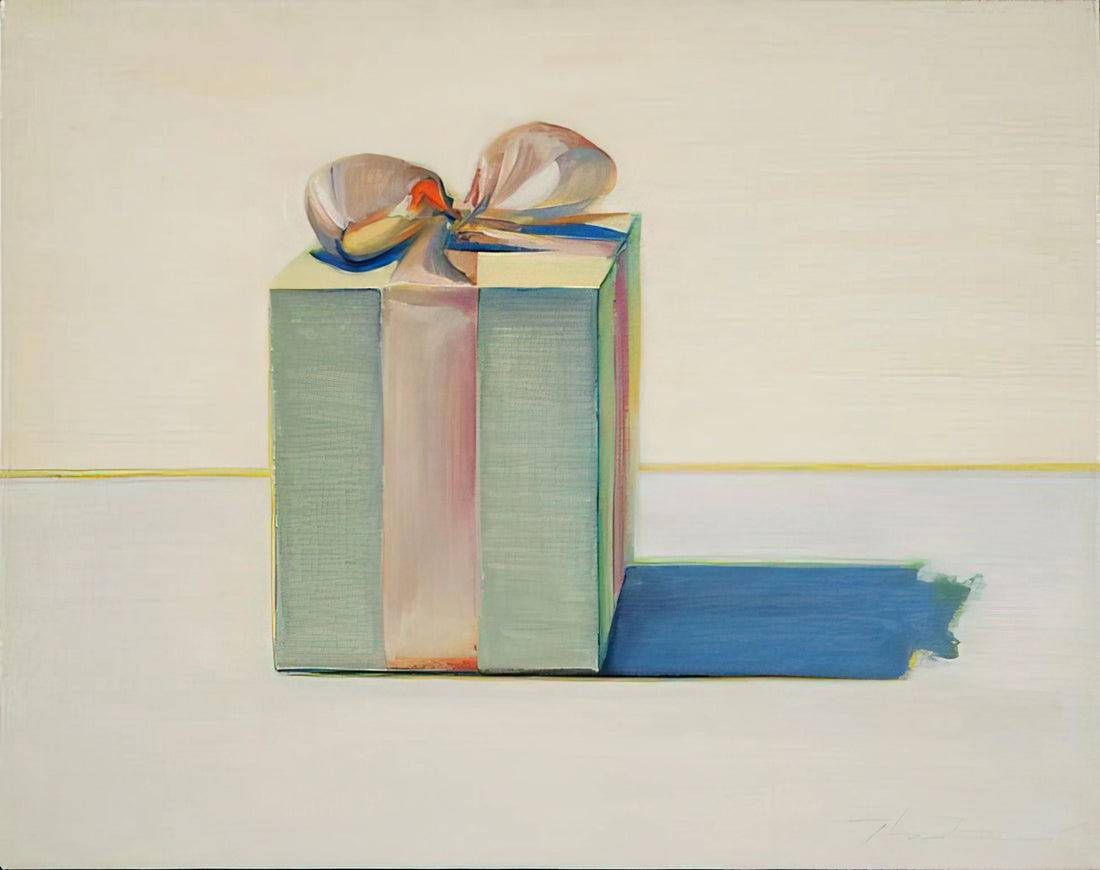 Wayne Thiebaud Auction: A Collector's Guide to Market Trends & Investment Insights - Gift Box - 1971 by Wayne Thiebaud