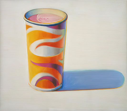 Wayne Thiebaud Mountains: A Masterful Departure into Landscape - Drink Cup - 1972 by Wayne Thiebaud