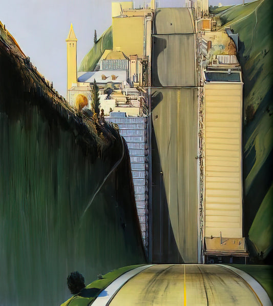 Wayne Thiebaud: 100 Paintings, Prints, and Drawings That Redefined American Art - Park Place - 1993 by Wayne Thiebaud