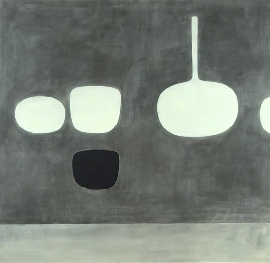 William Scott Prints: A Guide to the British Abstract Painter's Iconic Works - Grey Still Life - 1969 by William Scott