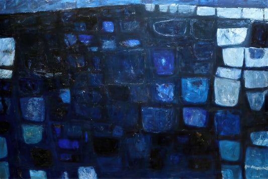 William Scott Reproduction: A Guide to Collecting Museum-Quality Prints of the British Modernist - Blue Abstract - 1959 by William Scott