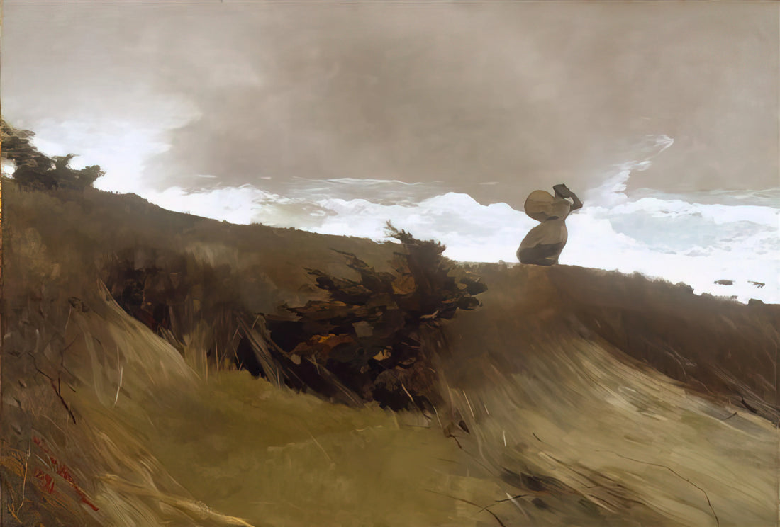 Winslow Homer Framed Prints: Curating an American Masterpiece for Your Collection - THE WEST WIND by Winslow Homer